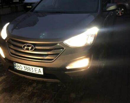 Серый Хендай Санта Фе, объемом двигателя 2.4 л и пробегом 191 тыс. км за 15000 $, фото 16 на Automoto.ua