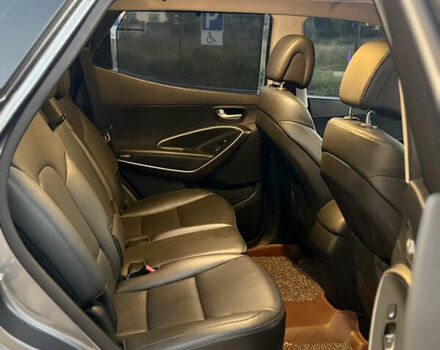 Серый Хендай Санта Фе, объемом двигателя 2 л и пробегом 207 тыс. км за 18500 $, фото 9 на Automoto.ua