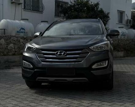 Сірий Хендай Санта Фе, об'ємом двигуна 2 л та пробігом 203 тис. км за 17500 $, фото 2 на Automoto.ua