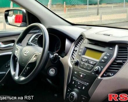 Серый Хендай Санта Фе, объемом двигателя 2.4 л и пробегом 126 тыс. км за 12900 $, фото 5 на Automoto.ua