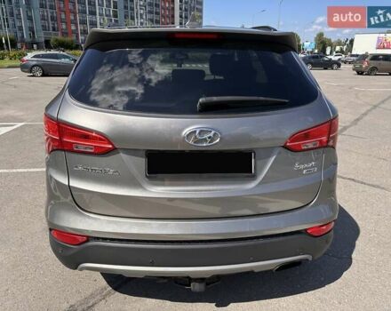 Сірий Хендай Санта Фе, об'ємом двигуна 2.4 л та пробігом 117 тис. км за 17950 $, фото 3 на Automoto.ua