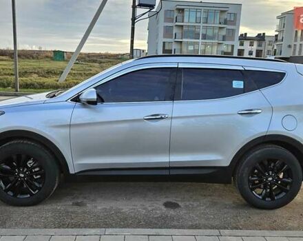 Сірий Хендай Санта Фе, об'ємом двигуна 2 л та пробігом 164 тис. км за 18800 $, фото 4 на Automoto.ua