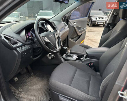 Сірий Хендай Санта Фе, об'ємом двигуна 2.4 л та пробігом 147 тис. км за 17400 $, фото 14 на Automoto.ua