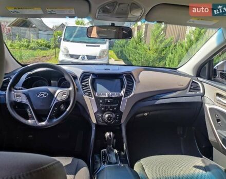 Серый Хендай Санта Фе, объемом двигателя 2.36 л и пробегом 200 тыс. км за 13600 $, фото 15 на Automoto.ua