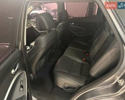 Серый Хендай Санта Фе, объемом двигателя 2.2 л и пробегом 168 тыс. км за 18900 $, фото 16 на Automoto.ua