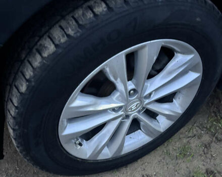 Сірий Хендай Санта Фе, об'ємом двигуна 2 л та пробігом 125 тис. км за 19000 $, фото 5 на Automoto.ua