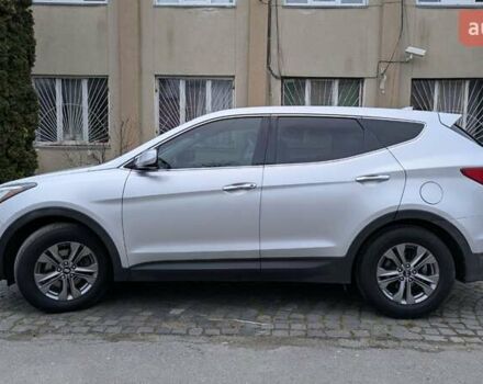 Серый Хендай Санта Фе, объемом двигателя 2.36 л и пробегом 155 тыс. км за 13300 $, фото 8 на Automoto.ua
