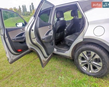 Серый Хендай Санта Фе, объемом двигателя 2.4 л и пробегом 110 тыс. км за 15500 $, фото 4 на Automoto.ua