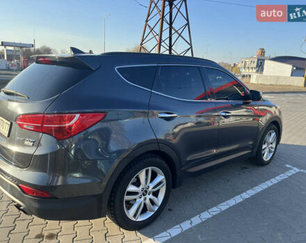 Сірий Хендай Санта Фе, об'ємом двигуна 2 л та пробігом 145 тис. км за 14600 $, фото 6 на Automoto.ua