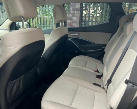 Серый Хендай Санта Фе, объемом двигателя 2 л и пробегом 168 тыс. км за 9300 $, фото 12 на Automoto.ua