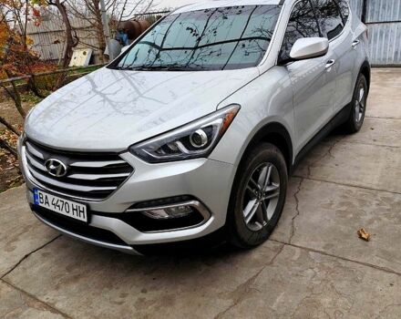 Сірий Хендай Санта Фе, об'ємом двигуна 2.4 л та пробігом 91 тис. км за 12777 $, фото 1 на Automoto.ua