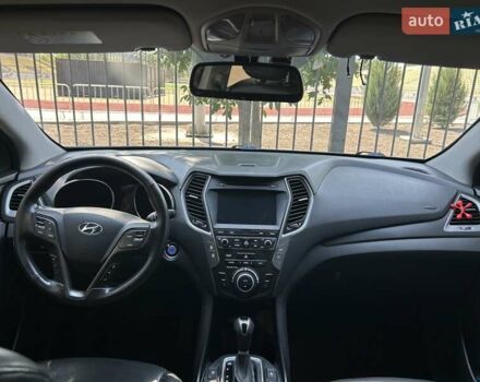 Серый Хендай Санта Фе, объемом двигателя 2.2 л и пробегом 223 тыс. км за 20250 $, фото 5 на Automoto.ua