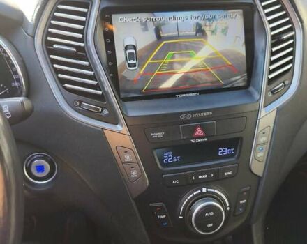 Серый Хендай Санта Фе, объемом двигателя 2.2 л и пробегом 200 тыс. км за 21000 $, фото 6 на Automoto.ua