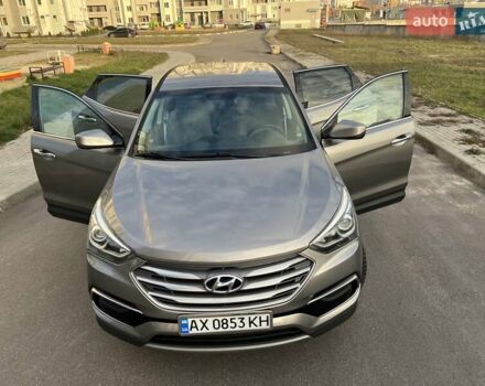 Сірий Хендай Санта Фе, об'ємом двигуна 2.36 л та пробігом 156 тис. км за 16200 $, фото 19 на Automoto.ua