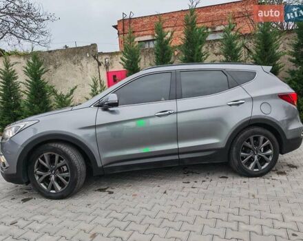 Сірий Хендай Санта Фе, об'ємом двигуна 2.2 л та пробігом 195 тис. км за 19500 $, фото 7 на Automoto.ua