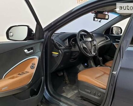 Серый Хендай Санта Фе, объемом двигателя 2 л и пробегом 162 тыс. км за 22700 $, фото 34 на Automoto.ua