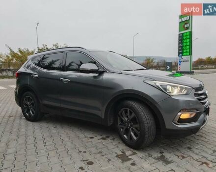 Сірий Хендай Санта Фе, об'ємом двигуна 2.2 л та пробігом 195 тис. км за 19500 $, фото 17 на Automoto.ua