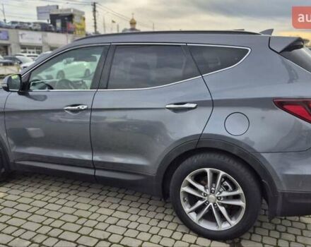 Серый Хендай Санта Фе, объемом двигателя 2.2 л и пробегом 175 тыс. км за 21400 $, фото 6 на Automoto.ua