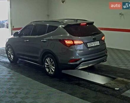 Серый Хендай Санта Фе, объемом двигателя 2 л и пробегом 182 тыс. км за 19900 $, фото 26 на Automoto.ua