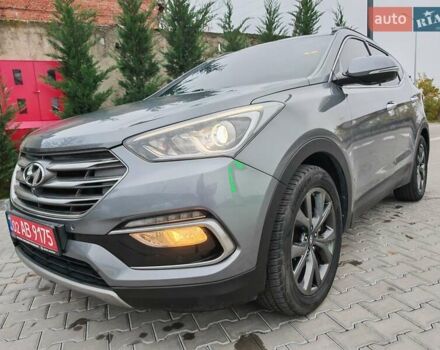 Сірий Хендай Санта Фе, об'ємом двигуна 2.2 л та пробігом 195 тис. км за 19500 $, фото 14 на Automoto.ua