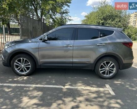 Серый Хендай Санта Фе, объемом двигателя 2.2 л и пробегом 223 тыс. км за 20250 $, фото 29 на Automoto.ua