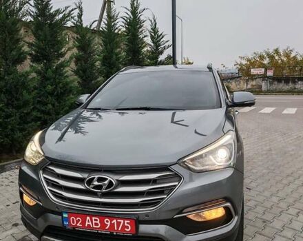 Сірий Хендай Санта Фе, об'ємом двигуна 2.2 л та пробігом 195 тис. км за 19500 $, фото 18 на Automoto.ua