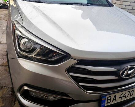 Сірий Хендай Санта Фе, об'ємом двигуна 2.4 л та пробігом 91 тис. км за 12777 $, фото 9 на Automoto.ua