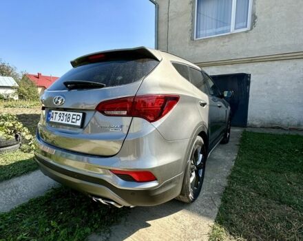 Серый Хендай Санта Фе, объемом двигателя 2 л и пробегом 104 тыс. км за 19400 $, фото 9 на Automoto.ua