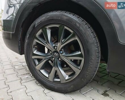 Сірий Хендай Санта Фе, об'ємом двигуна 2.2 л та пробігом 195 тис. км за 19500 $, фото 20 на Automoto.ua