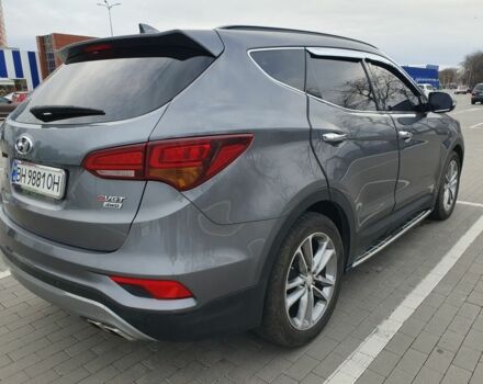 Сірий Хендай Санта Фе, об'ємом двигуна 2.2 л та пробігом 115 тис. км за 21500 $, фото 1 на Automoto.ua