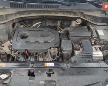 Сірий Хендай Санта Фе, об'ємом двигуна 2.36 л та пробігом 156 тис. км за 16200 $, фото 48 на Automoto.ua