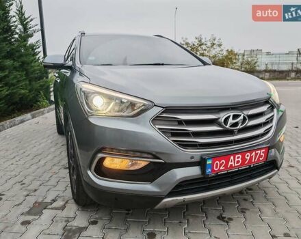 Сірий Хендай Санта Фе, об'ємом двигуна 2.2 л та пробігом 195 тис. км за 19500 $, фото 16 на Automoto.ua