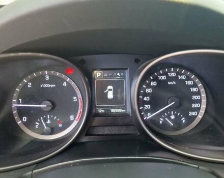 Серый Хендай Санта Фе, объемом двигателя 2 л и пробегом 182 тыс. км за 19900 $, фото 2 на Automoto.ua