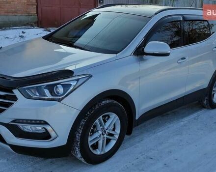 Серый Хендай Санта Фе, объемом двигателя 2.36 л и пробегом 100 тыс. км за 19500 $, фото 2 на Automoto.ua