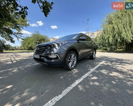 Серый Хендай Санта Фе, объемом двигателя 2.2 л и пробегом 223 тыс. км за 20250 $, фото 12 на Automoto.ua