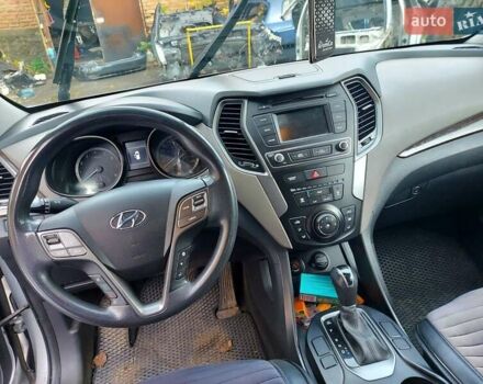 Серый Хендай Санта Фе, объемом двигателя 2.36 л и пробегом 110 тыс. км за 18000 $, фото 12 на Automoto.ua