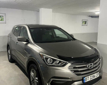 Серый Хендай Санта Фе, объемом двигателя 2.36 л и пробегом 145 тыс. км за 13500 $, фото 22 на Automoto.ua