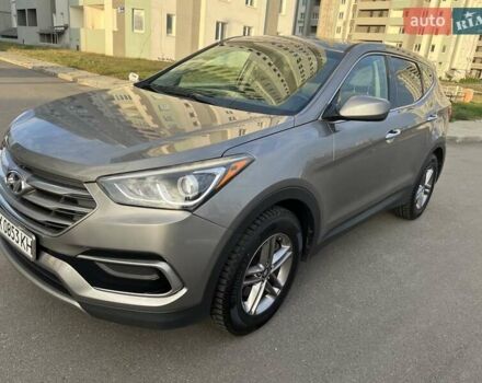 Сірий Хендай Санта Фе, об'ємом двигуна 2.36 л та пробігом 156 тис. км за 16200 $, фото 10 на Automoto.ua