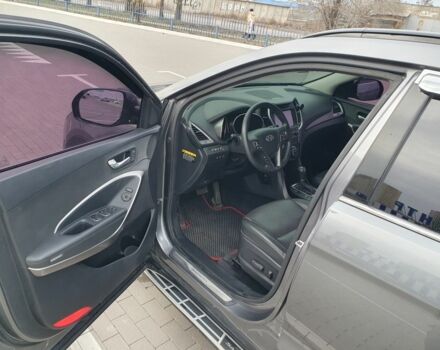Сірий Хендай Санта Фе, об'ємом двигуна 2.2 л та пробігом 115 тис. км за 21500 $, фото 10 на Automoto.ua