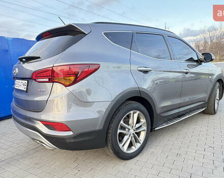 Серый Хендай Санта Фе, объемом двигателя 2 л и пробегом 214 тыс. км за 18700 $, фото 13 на Automoto.ua