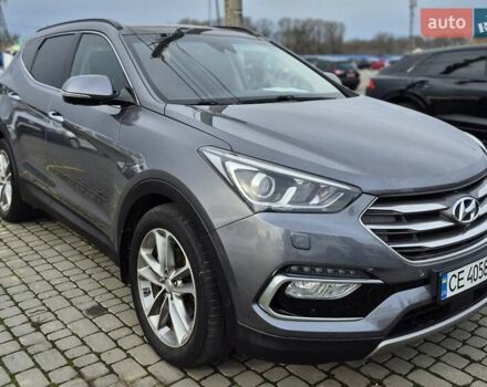 Серый Хендай Санта Фе, объемом двигателя 2.2 л и пробегом 175 тыс. км за 21400 $, фото 2 на Automoto.ua