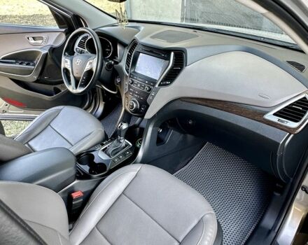 Серый Хендай Санта Фе, объемом двигателя 2 л и пробегом 104 тыс. км за 19400 $, фото 3 на Automoto.ua