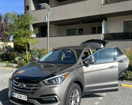 Серый Хендай Санта Фе, объемом двигателя 2.36 л и пробегом 145 тыс. км за 13500 $, фото 2 на Automoto.ua