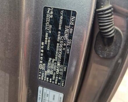 Серый Хендай Санта Фе, объемом двигателя 2 л и пробегом 182 тыс. км за 19900 $, фото 17 на Automoto.ua