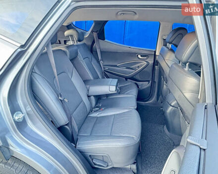 Серый Хендай Санта Фе, объемом двигателя 2 л и пробегом 214 тыс. км за 18700 $, фото 17 на Automoto.ua