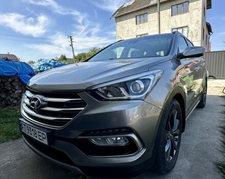 Серый Хендай Санта Фе, объемом двигателя 2 л и пробегом 104 тыс. км за 19400 $, фото 11 на Automoto.ua