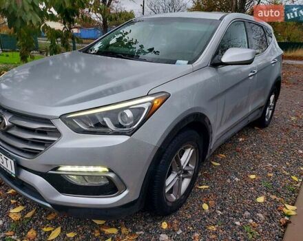 Серый Хендай Санта Фе, объемом двигателя 2.36 л и пробегом 110 тыс. км за 18000 $, фото 5 на Automoto.ua