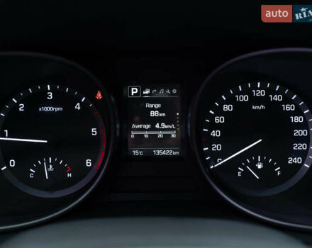 Сірий Хендай Санта Фе, об'ємом двигуна 2.2 л та пробігом 135 тис. км за 18300 $, фото 19 на Automoto.ua