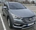 Серый Хендай Санта Фе, объемом двигателя 2 л и пробегом 160 тыс. км за 19700 $, фото 2 на Automoto.ua