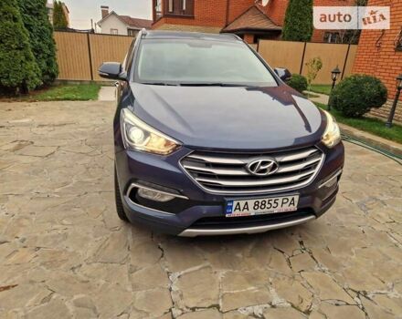 Серый Хендай Санта Фе, объемом двигателя 2 л и пробегом 162 тыс. км за 22700 $, фото 18 на Automoto.ua